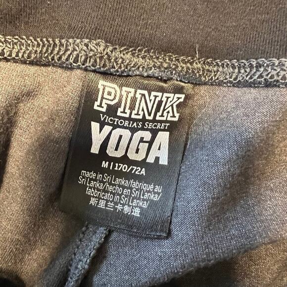 Pink by Victoria Secret yoga leggings, women's size M, gray - Picture 6 of 7